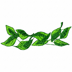 Leaves Embroidery Design 12